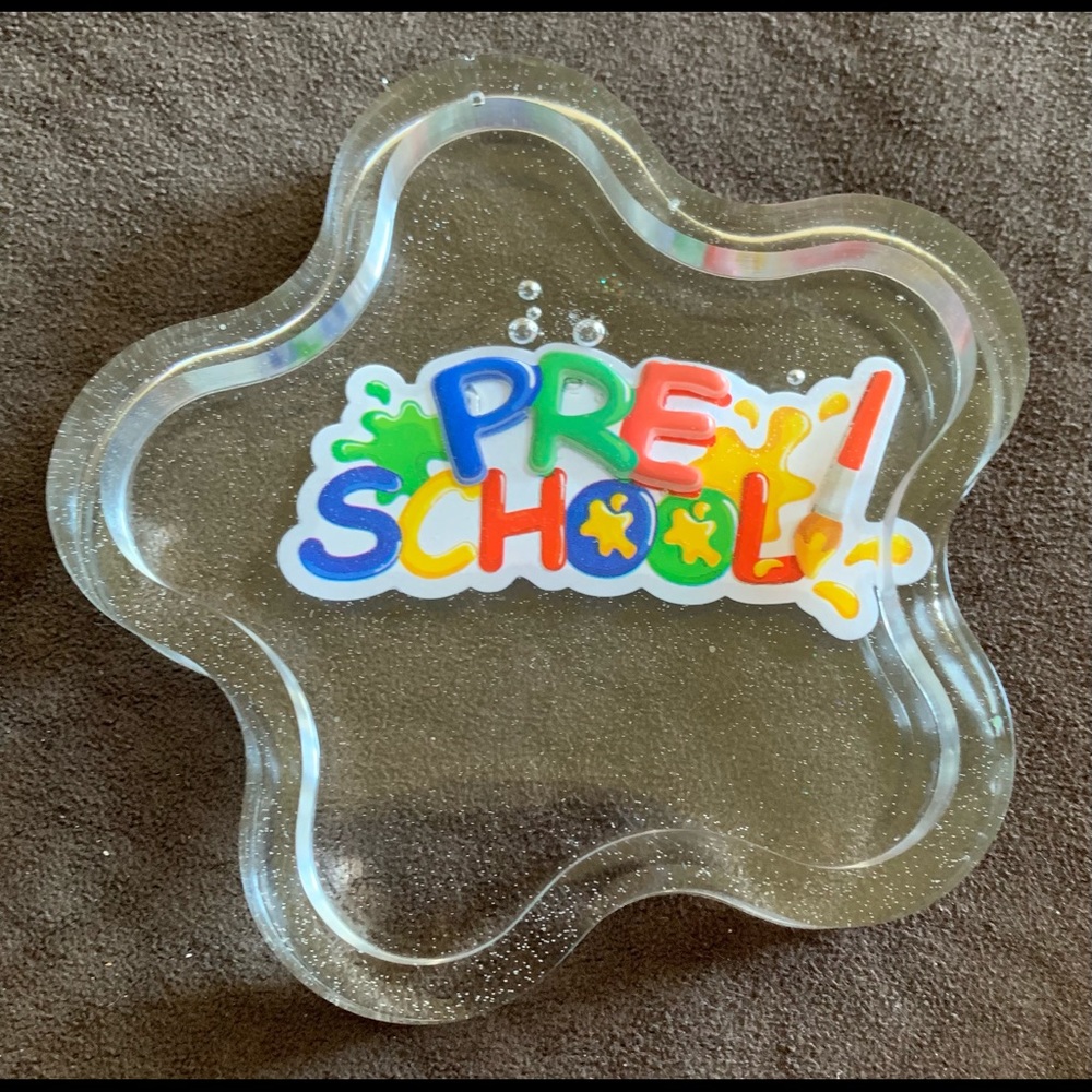 Resin coaster